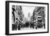 Fleet Street as Seen from Opposite Salisbury Court, London, 1926-1927-null-Framed Giclee Print