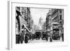 Fleet Street as Seen from Opposite Salisbury Court, London, 1926-1927-null-Framed Giclee Print