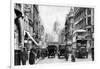 Fleet Street as Seen from Opposite Salisbury Court, London, 1926-1927-null-Framed Giclee Print