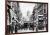 Fleet Street as Seen from Opposite Salisbury Court, London, 1926-1927-null-Framed Giclee Print