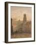 Fleet Street by Temple Bar-Herbert Menzies Marshall-Framed Giclee Print