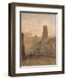 Fleet Street by Temple Bar-Herbert Menzies Marshall-Framed Giclee Print