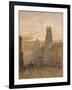 Fleet Street by Temple Bar-Herbert Menzies Marshall-Framed Giclee Print