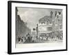 Fleet Street, from 'London and it's Environs in the Nineteenth Century'-Thomas Hosmer Shepherd-Framed Giclee Print