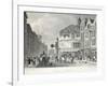 Fleet Street, from 'London and it's Environs in the Nineteenth Century'-Thomas Hosmer Shepherd-Framed Giclee Print