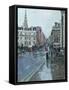 Fleet Street from Ludgate Hill, 2014-Peter Brown-Framed Stretched Canvas