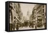 Fleet Street in 1926-null-Framed Stretched Canvas