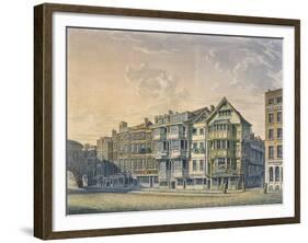 Fleet Street, London, 1798-William Capon-Framed Giclee Print