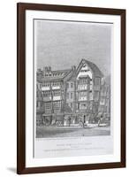 Fleet Street, London, 1822-John Thomas Smith-Framed Giclee Print
