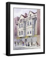 Fleet Street, London, 1835-Frederick Napoleon Shepherd-Framed Giclee Print