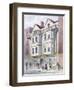 Fleet Street, London, 1835-Frederick Napoleon Shepherd-Framed Giclee Print