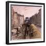 Fleet Street, London, 1845-Frederick Napoleon Shepherd-Framed Giclee Print