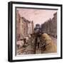 Fleet Street, London, 1845-Frederick Napoleon Shepherd-Framed Giclee Print