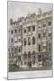 Fleet Street, London, 1861-Robert Dudley-Mounted Giclee Print