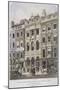 Fleet Street, London, 1861-Robert Dudley-Mounted Giclee Print
