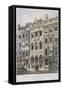 Fleet Street, London, 1861-Robert Dudley-Framed Stretched Canvas