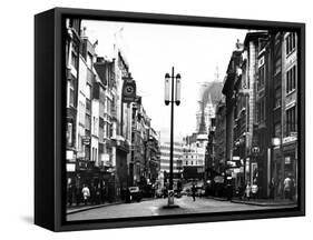 Fleet Street, London, 1967-null-Framed Stretched Canvas