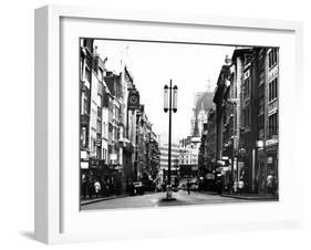 Fleet Street, London, 1967-null-Framed Photographic Print