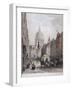 Fleet Street, London, C1850-Lemercier-Framed Giclee Print