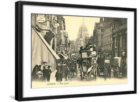 Fleet Street, London, England-null-Framed Art Print