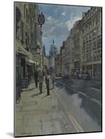 Fleet Street Morning, 2016-Peter Brown-Mounted Giclee Print