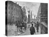 'Fleet Street, Showing Temple Bar Memorial and Child's Bank', 1891-William Luker-Stretched Canvas