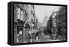 Fleet Street-null-Framed Stretched Canvas