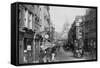 Fleet Street-null-Framed Stretched Canvas