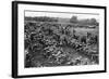 Fleets of Motorcyles at the Outbreak of War-null-Framed Photographic Print