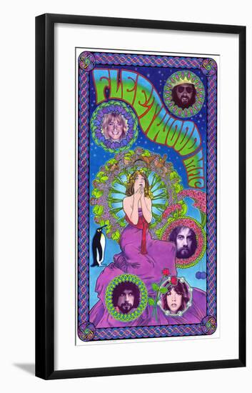 Fleetwood Mac-Bob Masse-Framed Art Print