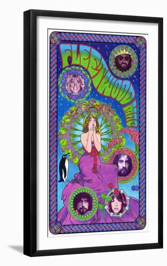 Fleetwood Mac-Bob Masse-Framed Art Print