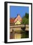 Fleisch Bridge, Nuremberg, Bavaria, Germany, Europe-Neil Farrin-Framed Photographic Print