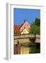 Fleisch Bridge, Nuremberg, Bavaria, Germany, Europe-Neil Farrin-Framed Photographic Print