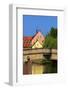 Fleisch Bridge, Nuremberg, Bavaria, Germany, Europe-Neil Farrin-Framed Photographic Print