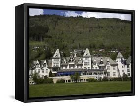 Fleischers Hotel, Voss, Norway, Scandinavia-G Richardson-Framed Stretched Canvas