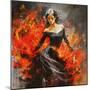 Flemenco Fire No. 3-Marta Wiley-Mounted Art Print