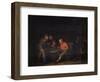 Flemings Playing Dice, 17th Century-Adriaen Van Ostade-Framed Giclee Print