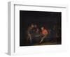 Flemings Playing Dice, 17th Century-Adriaen Van Ostade-Framed Giclee Print