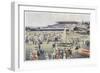 Flemington Race Course on the Day of the Melbourne Cup-Percy F.s. Spence-Framed Art Print