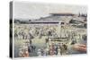 Flemington Race Course on the Day of the Melbourne Cup-Percy F.s. Spence-Stretched Canvas