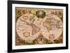 Flemish 1512-1594-Gerardus Mercator-Framed Art Print