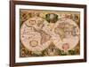 Flemish 1512-1594-Gerardus Mercator-Framed Art Print