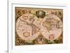 Flemish 1512-1594-Gerardus Mercator-Framed Art Print