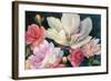 Flemish Fantasy Rose Crop-Julia Purinton-Framed Art Print