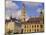 Flemish Houses, Belfry of the Nouvelle Bourse and Vielle Bourse, Grand Place, Lille, Nord, France-David Hughes-Mounted Photographic Print