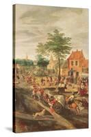 Flemish Kermesse-Gillis Mostaert-Stretched Canvas