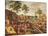 Flemish Kermesse-Gillis Mostaert-Stretched Canvas