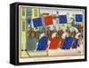 Flemish King and Soldiers-null-Framed Stretched Canvas