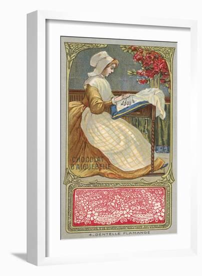 Flemish Lace-null-Framed Giclee Print