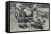 Flemish Milkmaid and Mobile Dairy-null-Framed Stretched Canvas